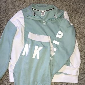 Victoria secret sweat suit set